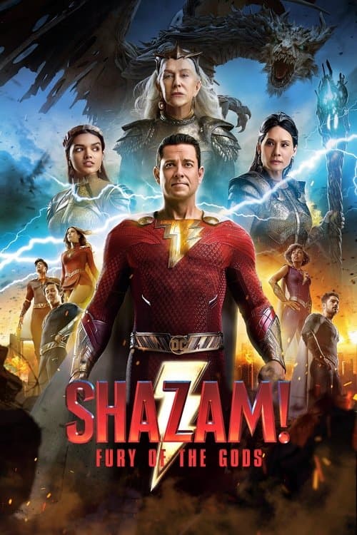Shazam Fury of the Gods poster